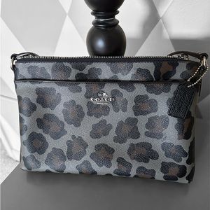 COACH Ocelot Animal/Leopard Print crossbody